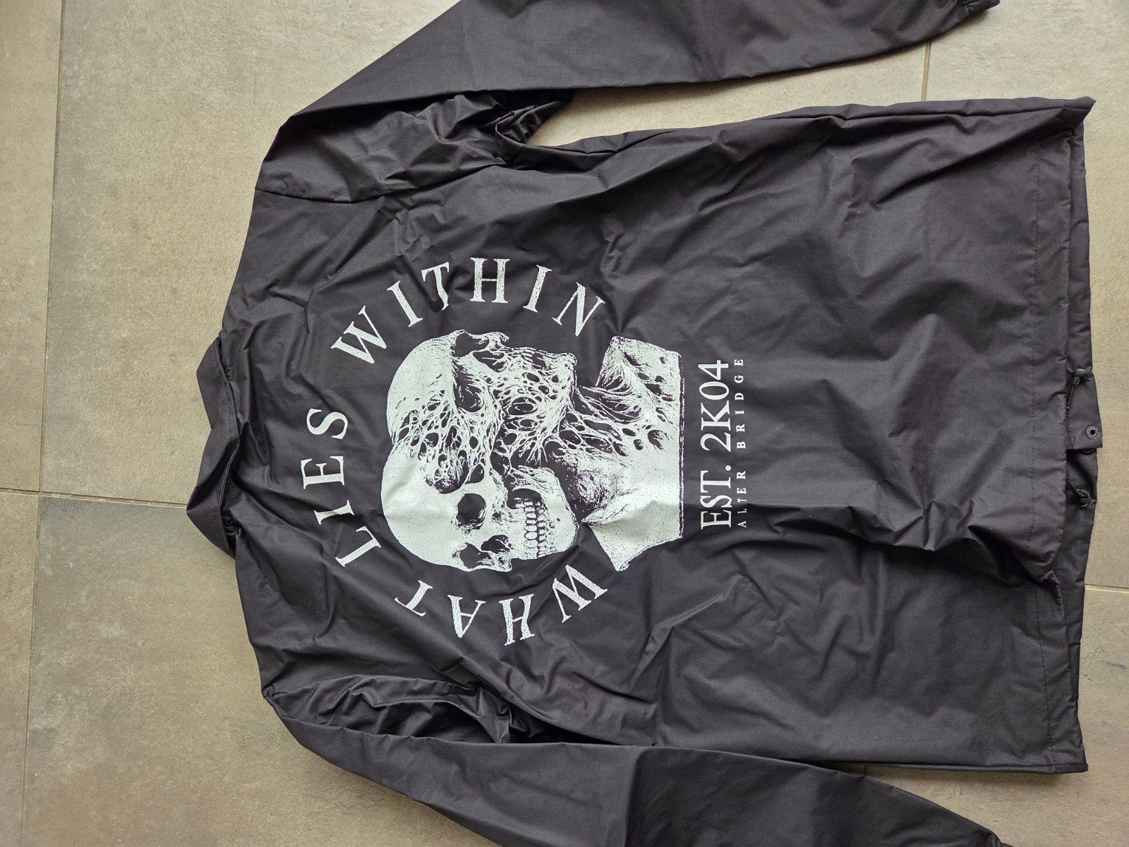 Alter Bridge Coach Jacket Zwart Maat L, Kleding | Heren, Ophalen, Maat 52/54 (L), Zwart, Zo goed als nieuw