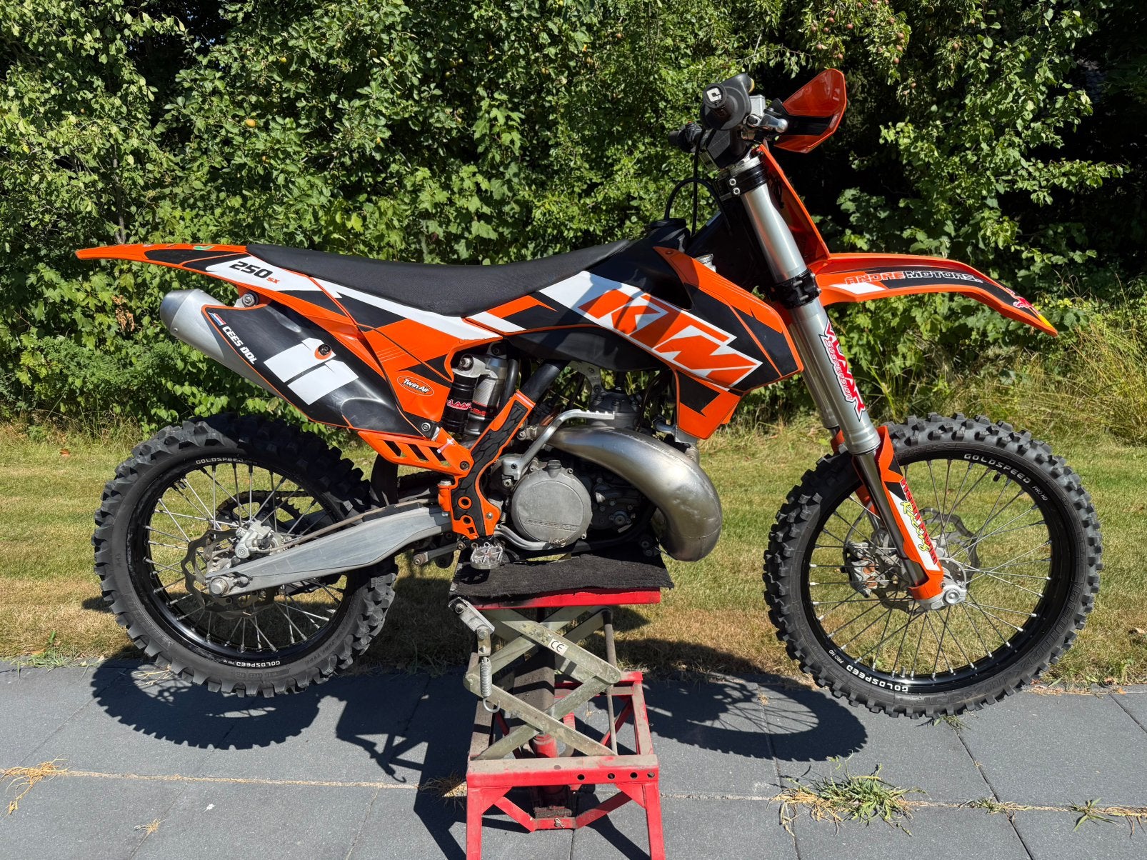 KTM SX 250 Crossmotor - Bouwjaar 2012, Sportuitlaat, Gebruikt, Particulier, Crossmotor