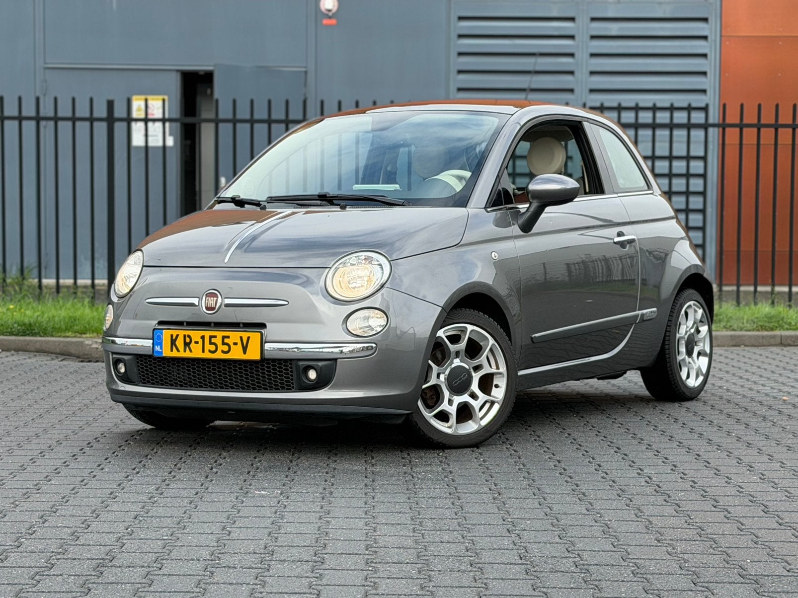 Fiat 500 0.9 Twinair / Bruin lederen stoelen ‼️🚨‼️🚨✅, Voorwielaandrijving, 31 €/maand, 905 kg, Leder