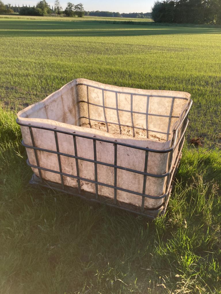 Hooibak slowfeeder paard, Ophalen, Gebruikt