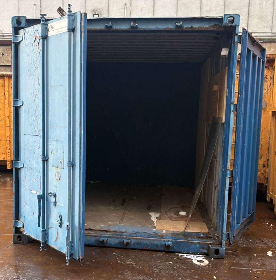 Container Opslagcontainer kleine zeecontainer, Ophalen, Gebruikt