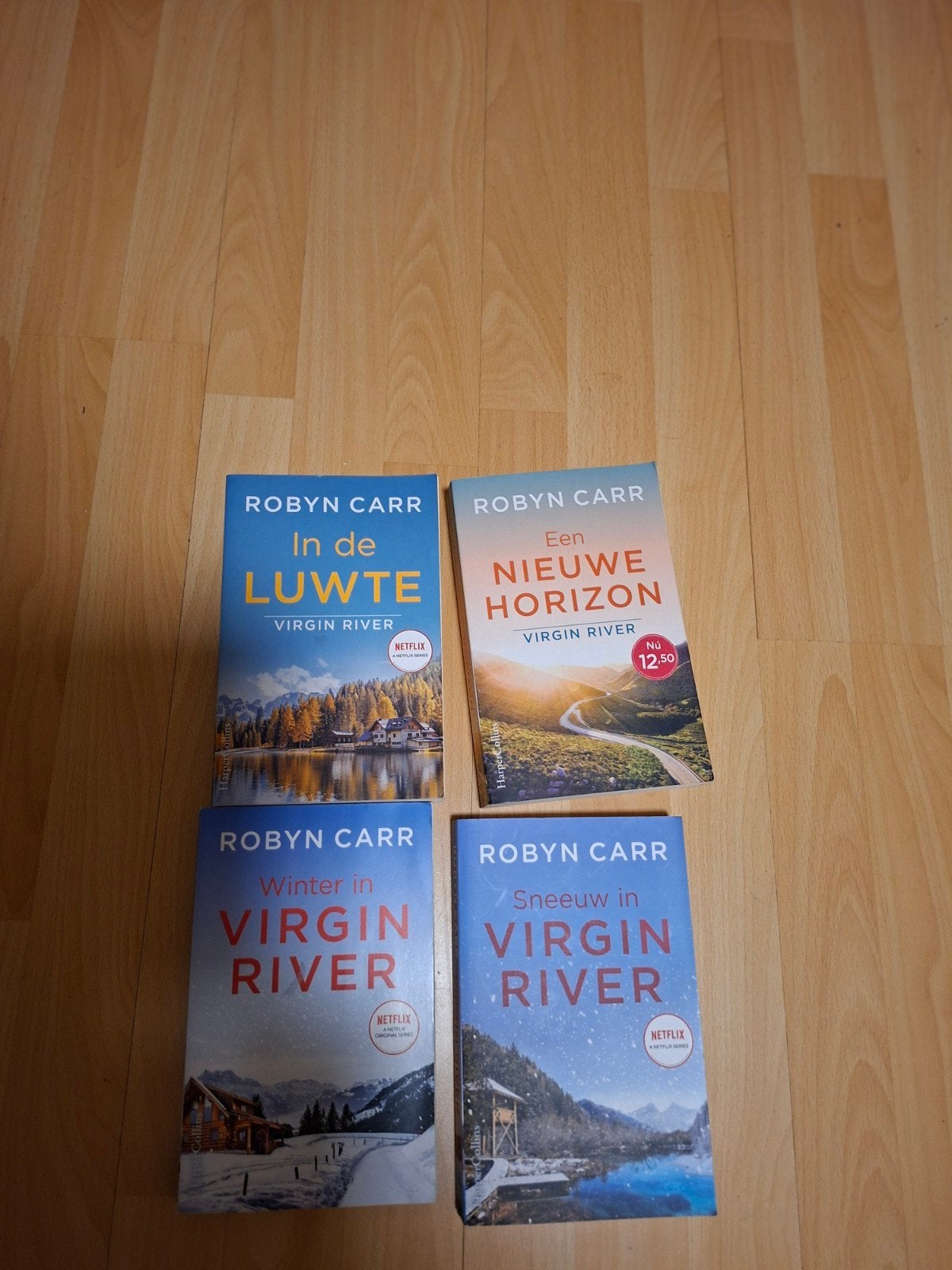 4 boeken van robyn carr virgin river, Boeken, Ophalen of Verzenden, Zo goed als nieuw