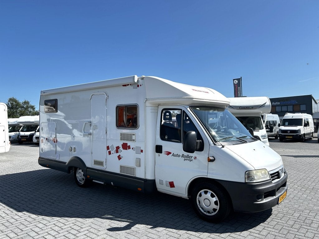 Roller Team AutoRoller Dwarsbed/XL-Garage/2006/INRUILKOOPJE!, Overige merken, Fiat, 6 tot 7 meter, Bedrijf