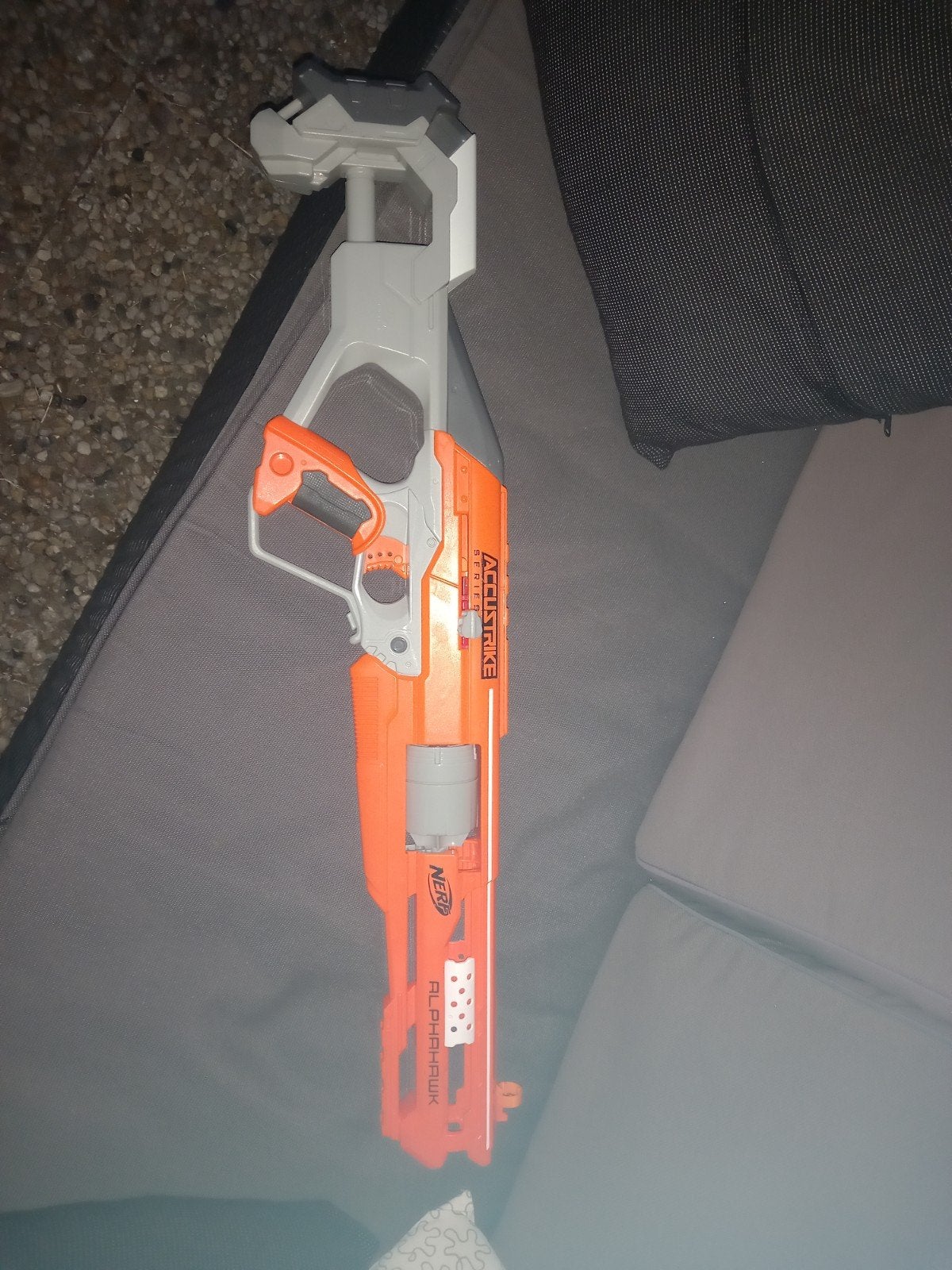 Nerf AccuStrike AlphaHawk Geweer - Zo goed als nieuw, Ophalen of Verzenden