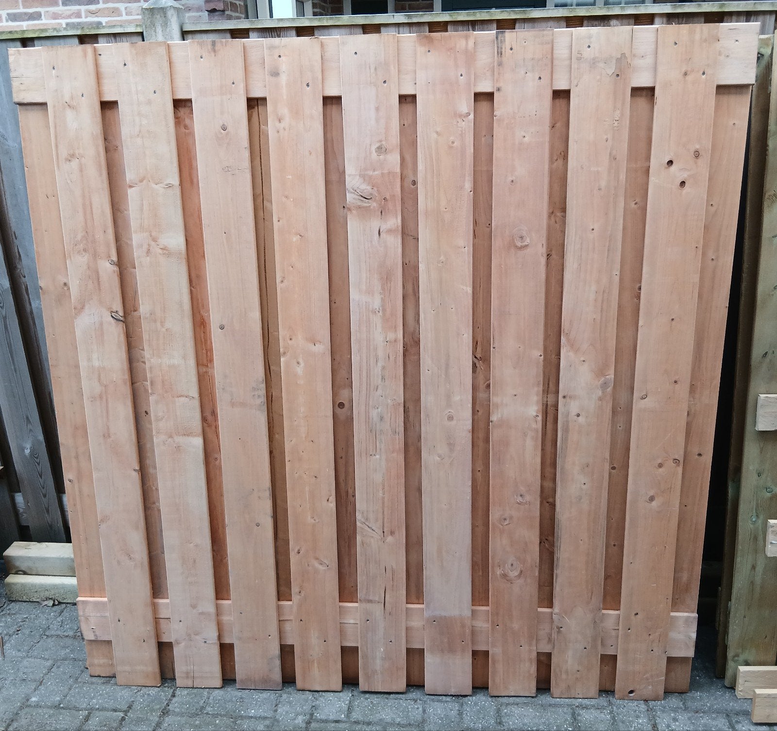 Tuinscherm 1.80x1.80, Tuin en Terras, Schuttingen, Ophalen, 1 tot 2 meter, Minder dan 3 meter, Nieuw