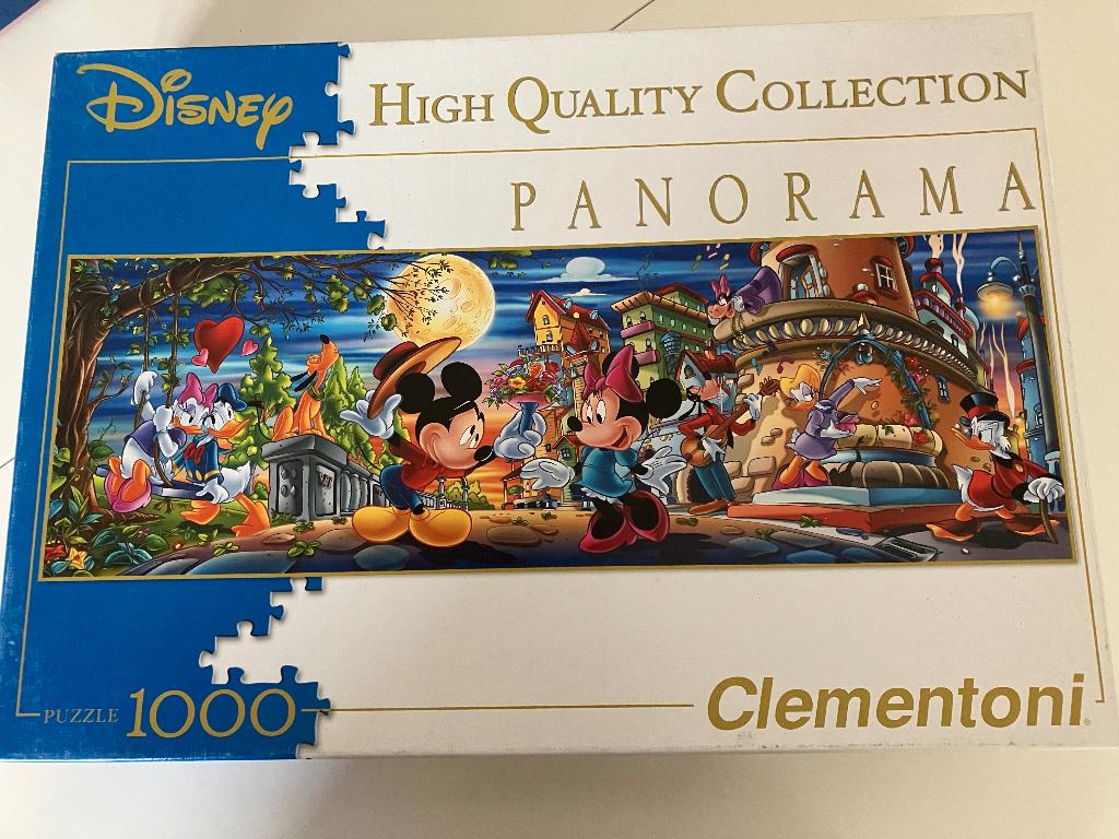 Panorama Disney Puzzel, Ophalen, 500 t/m 1500 stukjes, Zo goed als nieuw, Legpuzzel