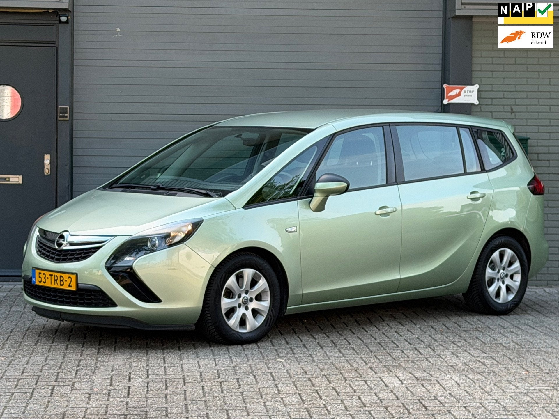 Opel Zafira Tourer 1.4 Business Edition - 3 maanden garantie, Voorwielaandrijving, Euro 5, Stof, Gebruikt