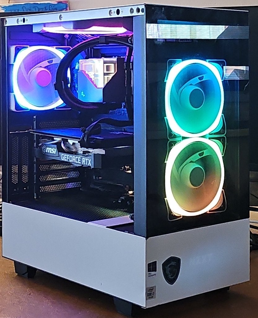 MULTIMEDIA & GAME PC i7 11700F/1TBM.2/32GBDDR4/RTX3060Ti  8G, 32 GB, Zelf gebouwde pc, Ophalen of Verzenden, Zo goed als nieuw