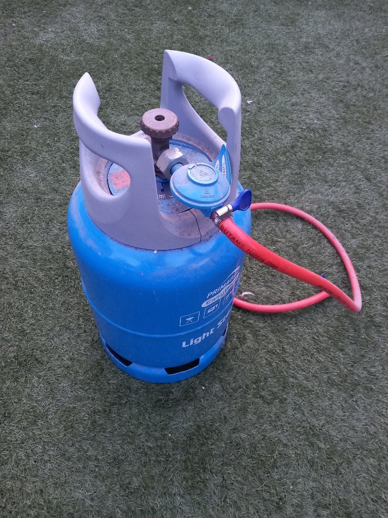 Gasfles 6 kg, Ophalen, Zo goed als nieuw