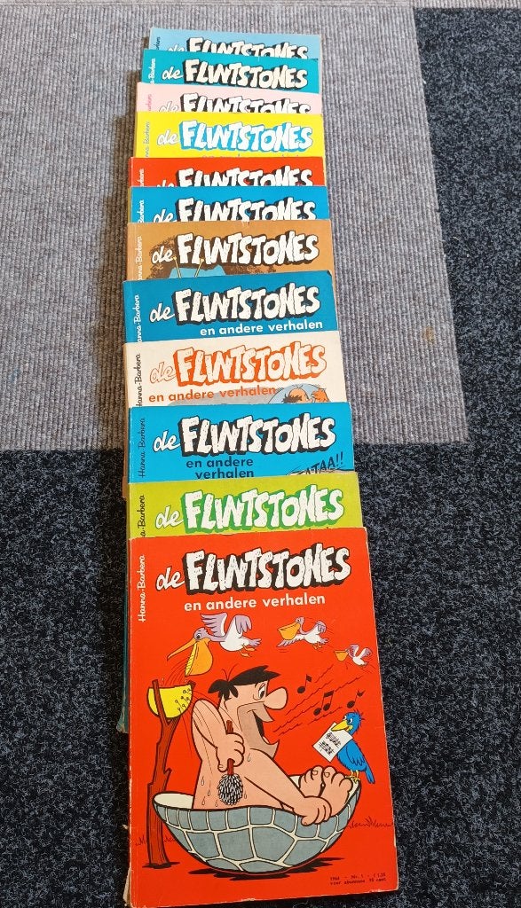 Flintstones boeken, Meerdere stripboeken, Ophalen, Gelezen