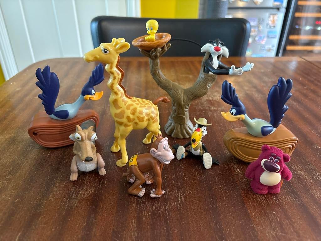 Diverse speelfiguren: Looney Tunes, Ice Age, Toy Story, Ophalen of Verzenden, Gebruikt