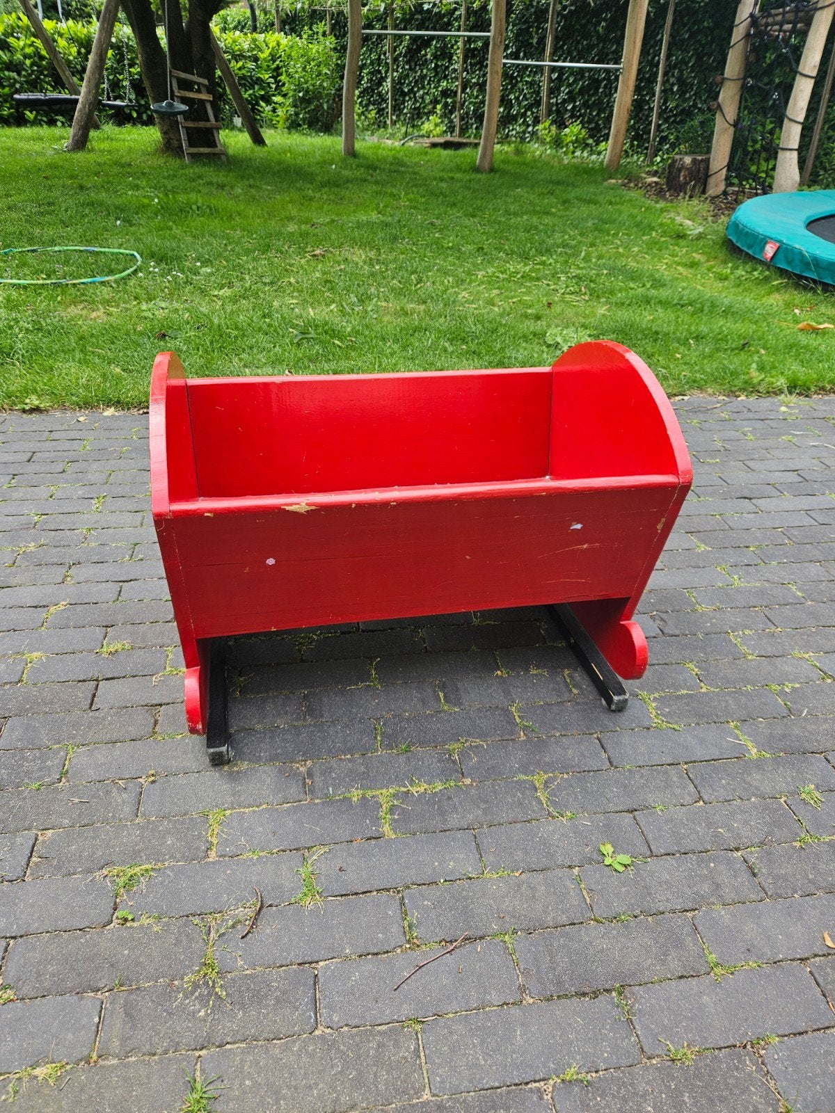 Poppenbedje, poppenwieg, Kinderen en Baby's, Babywiegjes en Ledikanten, Ophalen, Gebruikt, Ledikant
