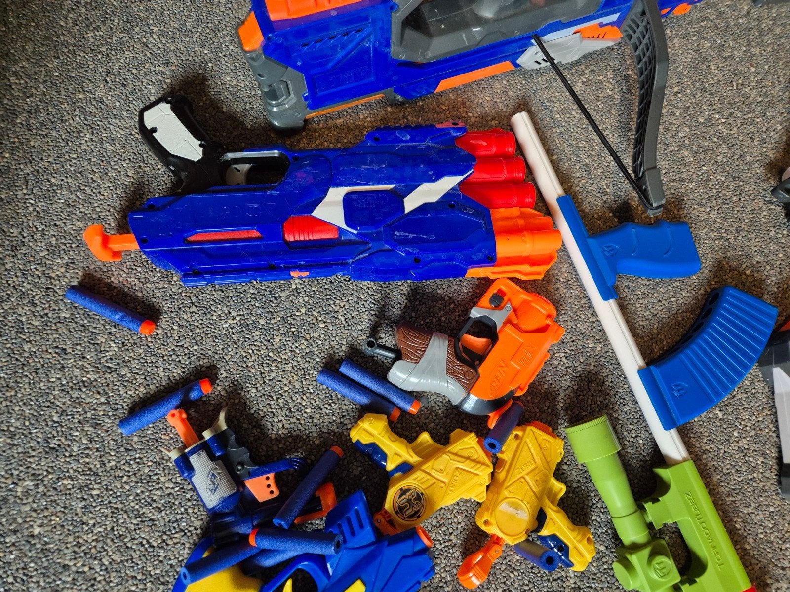 Nerf collectie - stratobow mavebrick recon tornadotubez, Ophalen of Verzenden, Gebruikt, Jongen of Meisje