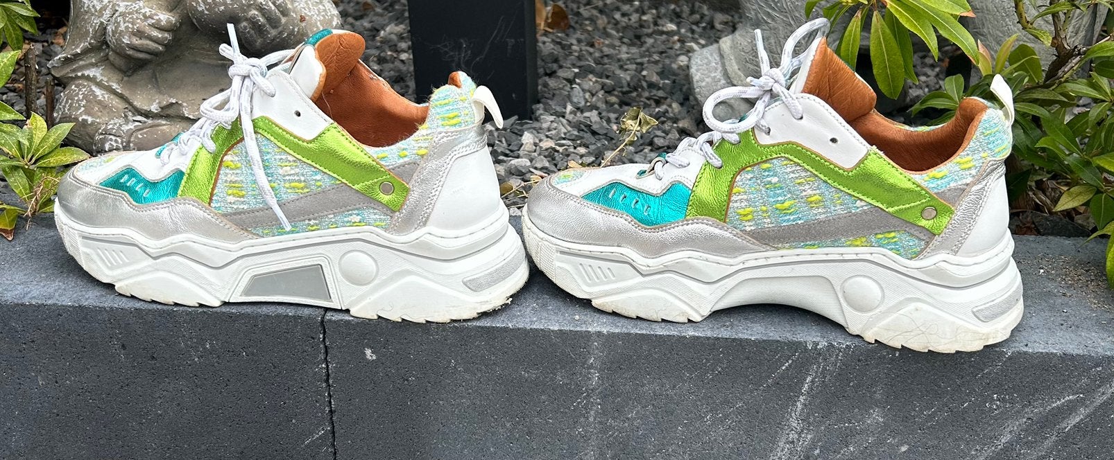 Dears sneakers maat 38, Ophalen, Groen, Sneakers of Gympen, Zo goed als nieuw