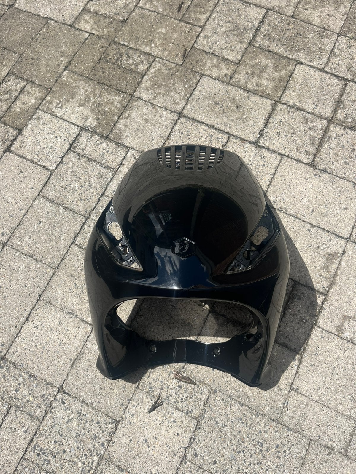 Zip 2000 voorkap glans zwart, Fietsen en Brommers, Ophalen, Zo goed als nieuw, Kap, Piaggio