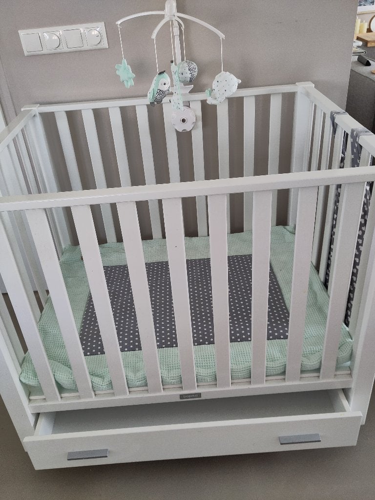 Baby box met lade, Kinderen en Baby's, Boxen, Ophalen, Gebruikt, Rechthoekig, In hoogte verstelbaar