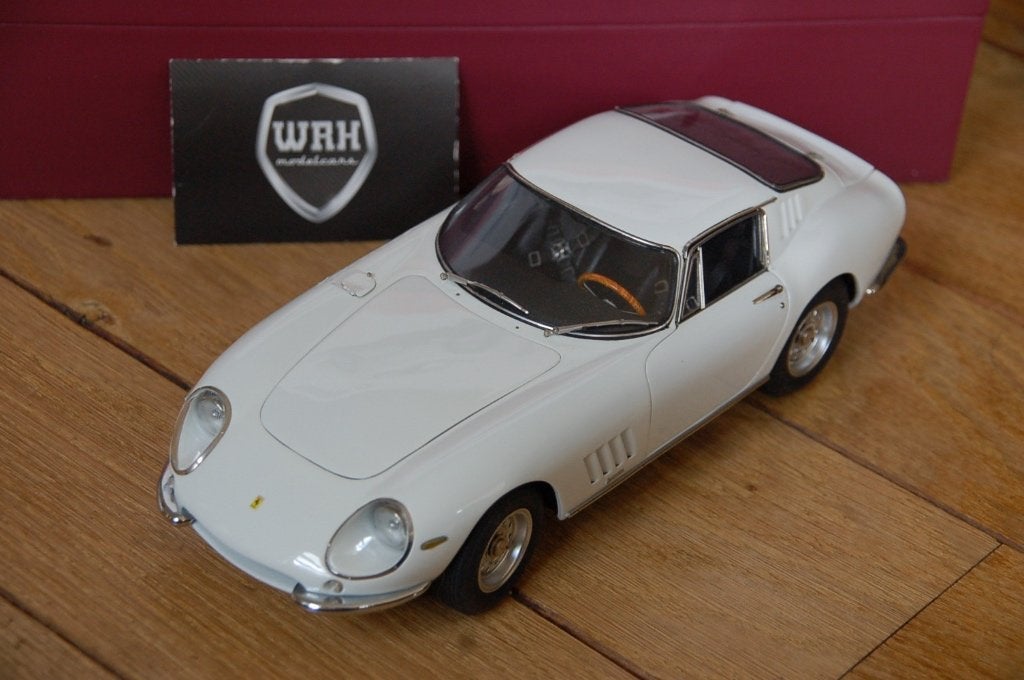 1:18 FERRARI 275 GTB GALA SCHWETZINGEN white CMC M-241 WRH, Hobby en Vrije tijd, Modelauto's | 1:18, Verzenden, Zo goed als nieuw