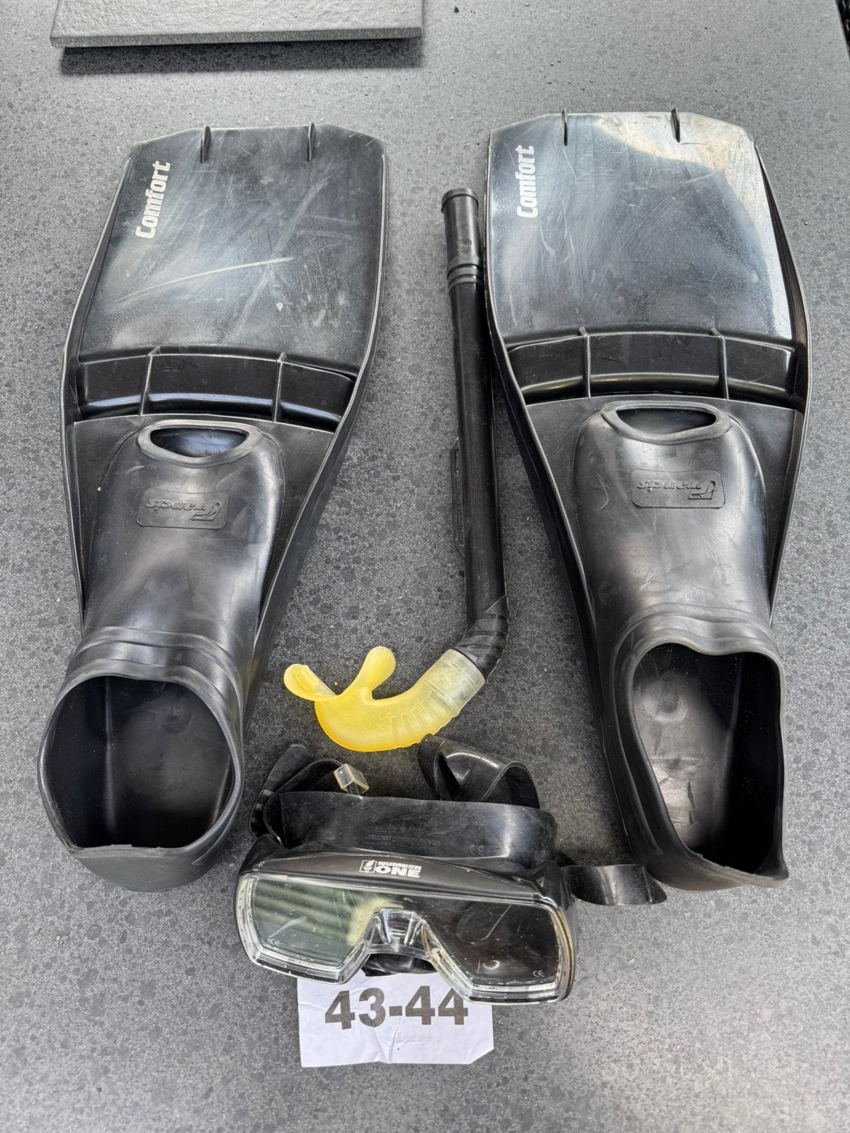 Snorkel duikset zo goed als nieuw, Ophalen of Verzenden, Zo goed als nieuw, Duikbril of Snorkel