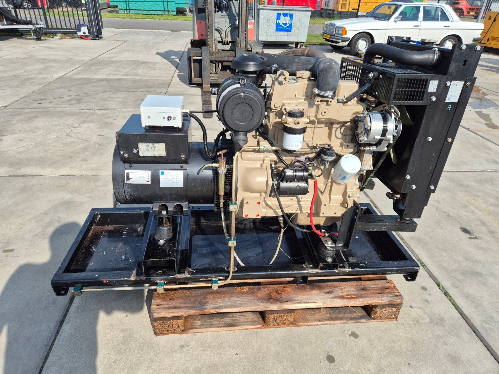 John Deere CD3029D 30 kva aggregaat, Ophalen, 10 tot 30 kVA, Dieselolie, Elektrisch startend