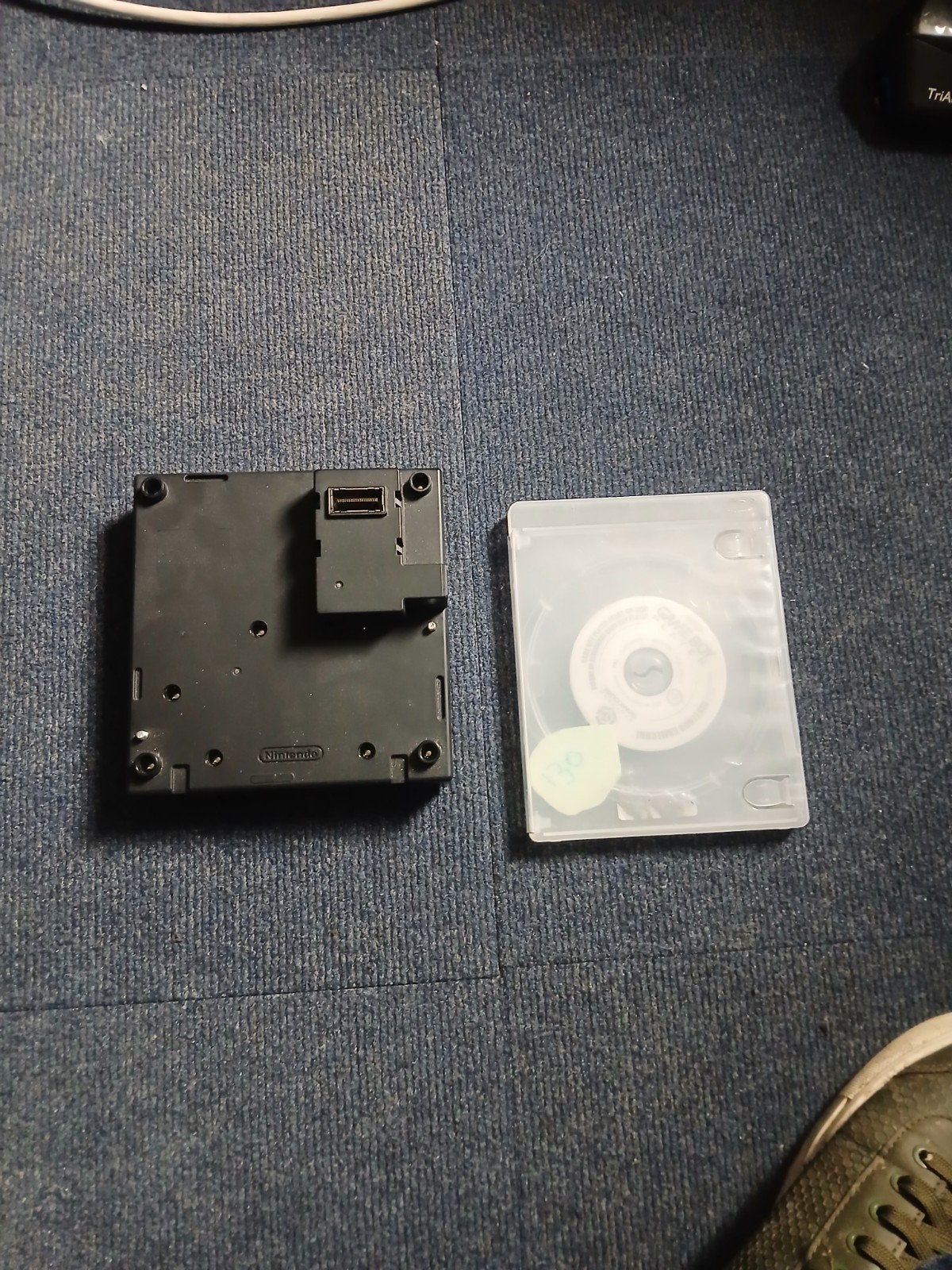 Gameboyplayer met cd, Spelcomputers en Games, Spelcomputers | Nintendo GameCube, Ophalen of Verzenden, Zo goed als nieuw, Zwart