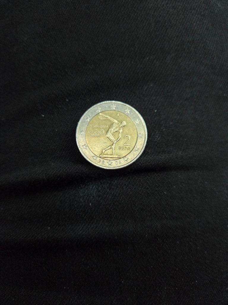 2 euro munt ATHENS 2004, Ophalen of Verzenden, Overige landen, 2 euro, Losse munt