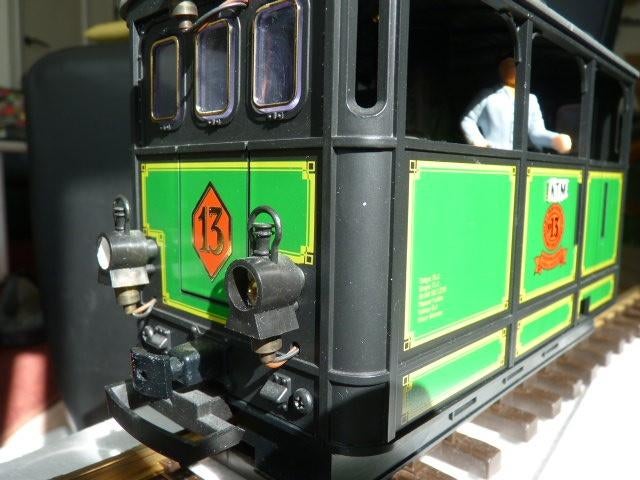 LGB STOOMLOC TRAMWAY "ELIAS" 2150, Hobby en Vrije tijd, Ophalen of Verzenden, Zo goed als nieuw, LGB, Gelijkstroom