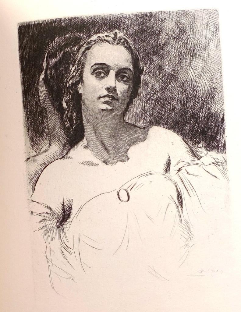 [Lobel-Riche ill] La Fille aux Yeux d’Or 1923 Balzac Binding, Ophalen of Verzenden