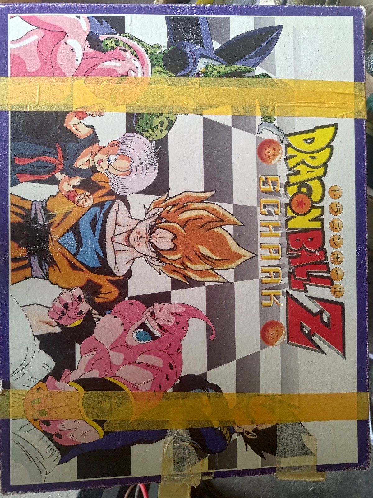 Dragon Ball Z Schaakspel - Compleet en in goede staat, Alle leeftijden, Ophalen of Verzenden, Gebruikt, Overige genres
