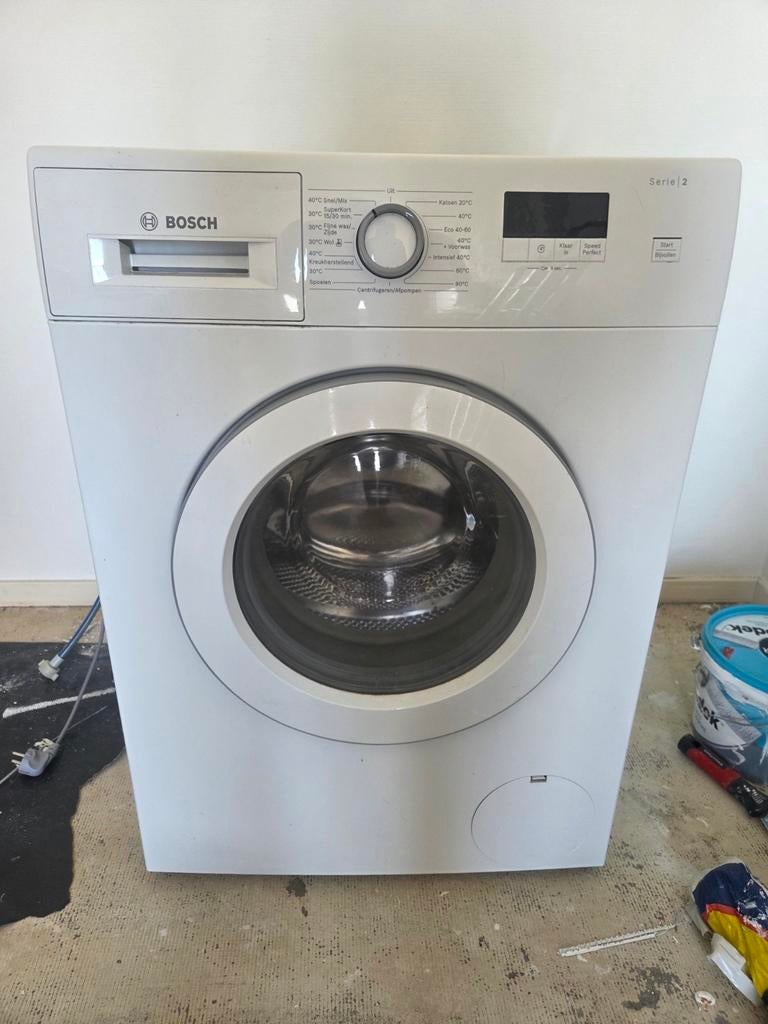 Bosch Serie 2 Wasmachine - Voorlader, Ophalen, Gebruikt, Voorlader, 85 tot 90 cm