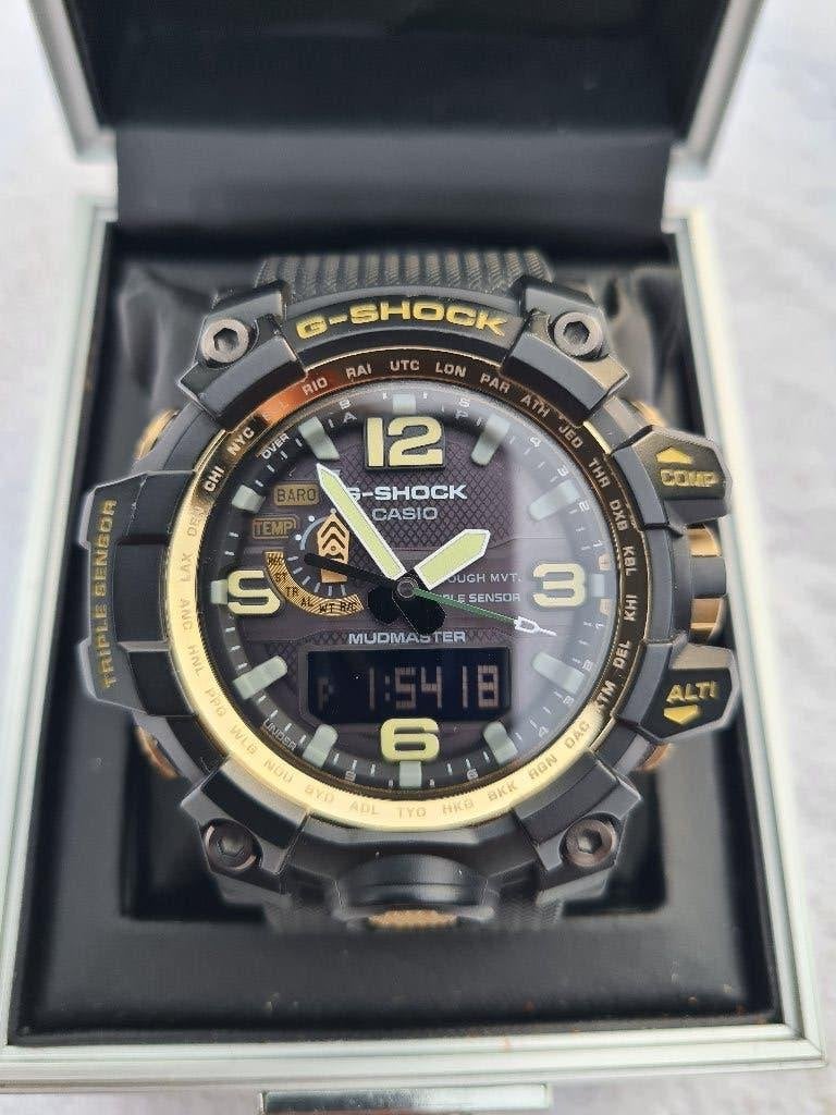 Casio GWG-1000GB-1A Mudmaster Black and Gold TOPCONDITIE, Sieraden, Tassen en Uiterlijk, Horloges | Heren, Casio, Kunststof, Polshorloge