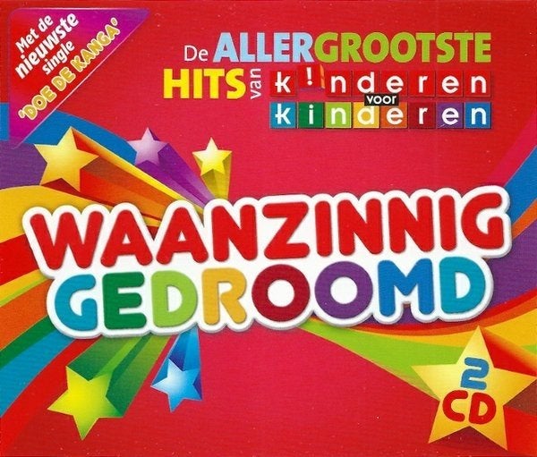 dubbel C.D. (2014) Kinderen voor Kinderen - Waanzinnig Gedro, Cd's en Dvd's, Gebruikt, Inclusief doosje, Ophalen of Verzenden