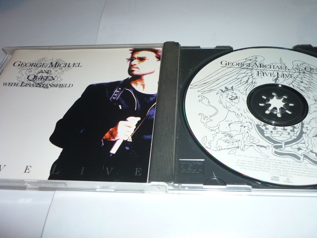 George Michael & Queen - Five Live CD (1993), Pop, Inclusief doosje, Ophalen of Verzenden, Zo goed als nieuw
