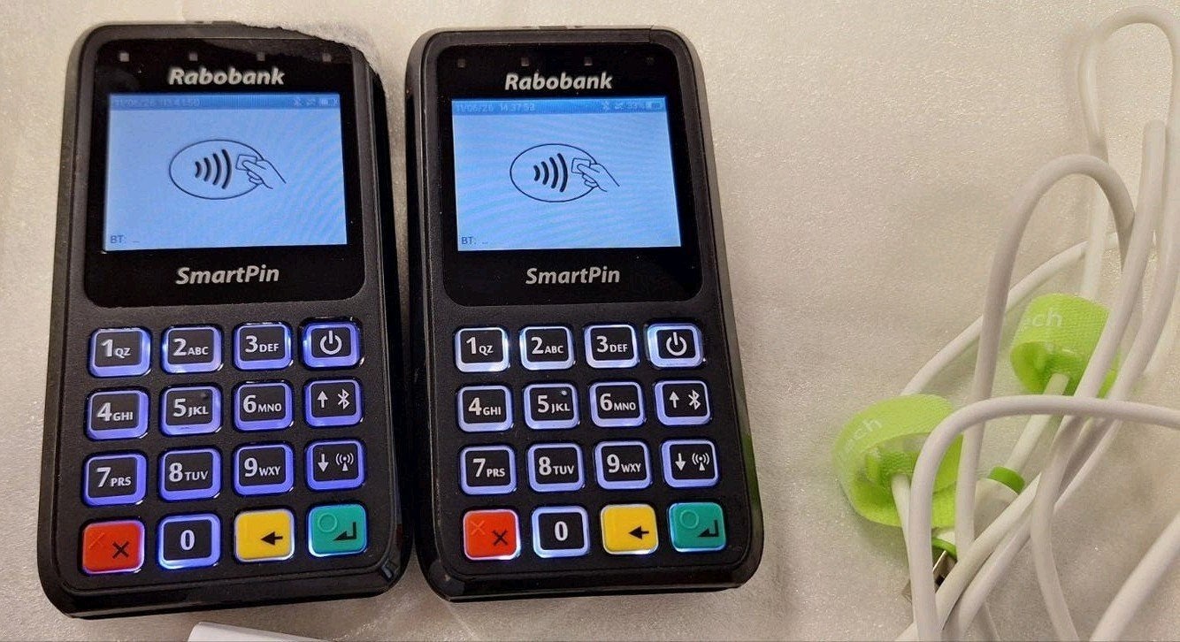 2x Rabo Smartpin met lader - brievenbuspakje, Ophalen of Verzenden