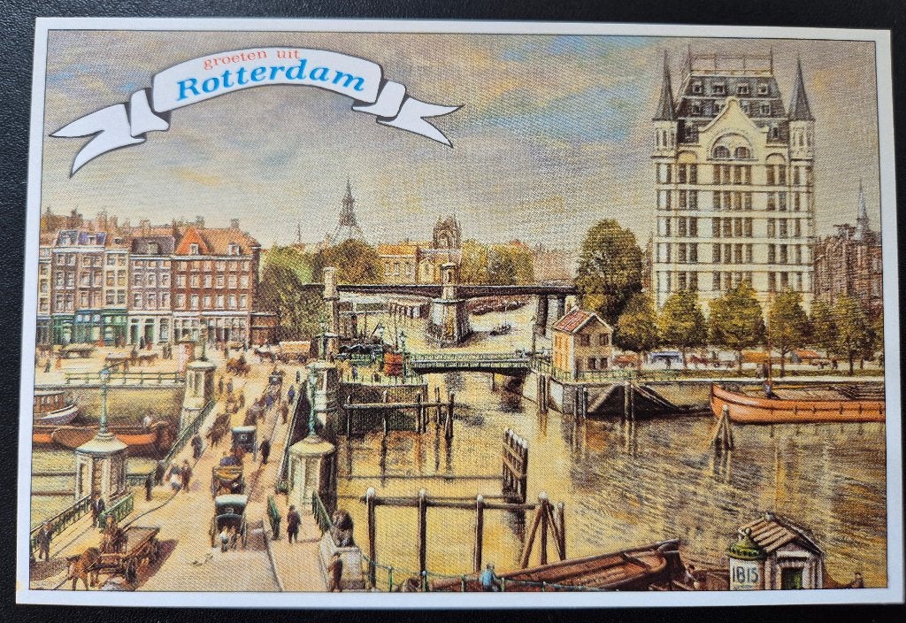 Groeten uit Rotterdam, Verzamelen, Verzenden, 1980 tot heden, Ongelopen, Zuid-Holland