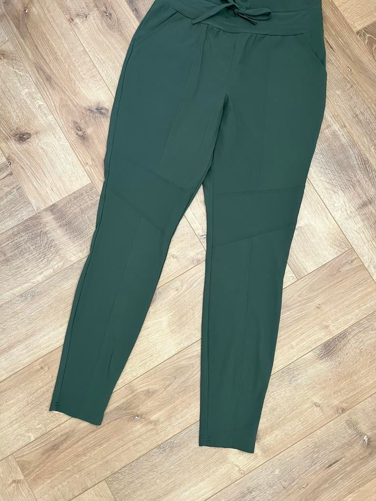 Studio anneloes new franka broek M army green travelstof, Ophalen of Verzenden, Zo goed als nieuw, Groen