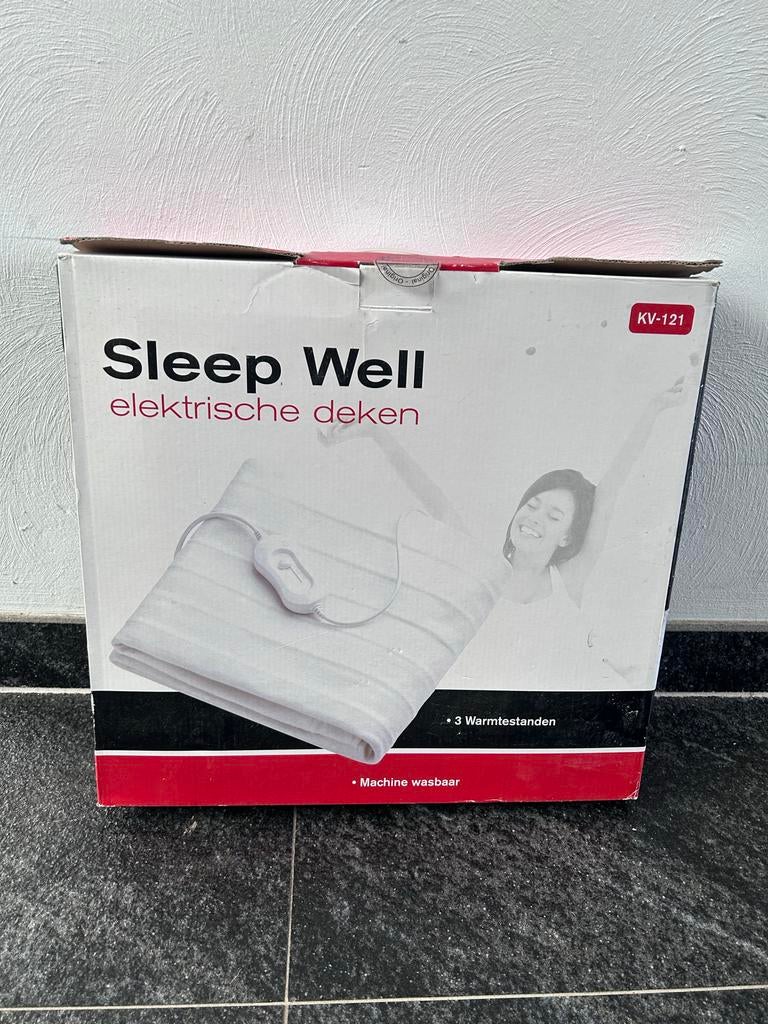 Sleep Well Elektrische Deken 150x70cm - Nieuw in Doos, Ophalen, Nieuw, Deken of Dekbed
