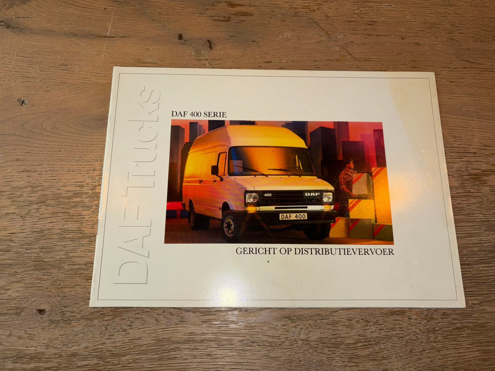 Folder DAF 400, Ophalen of Verzenden, Zo goed als nieuw