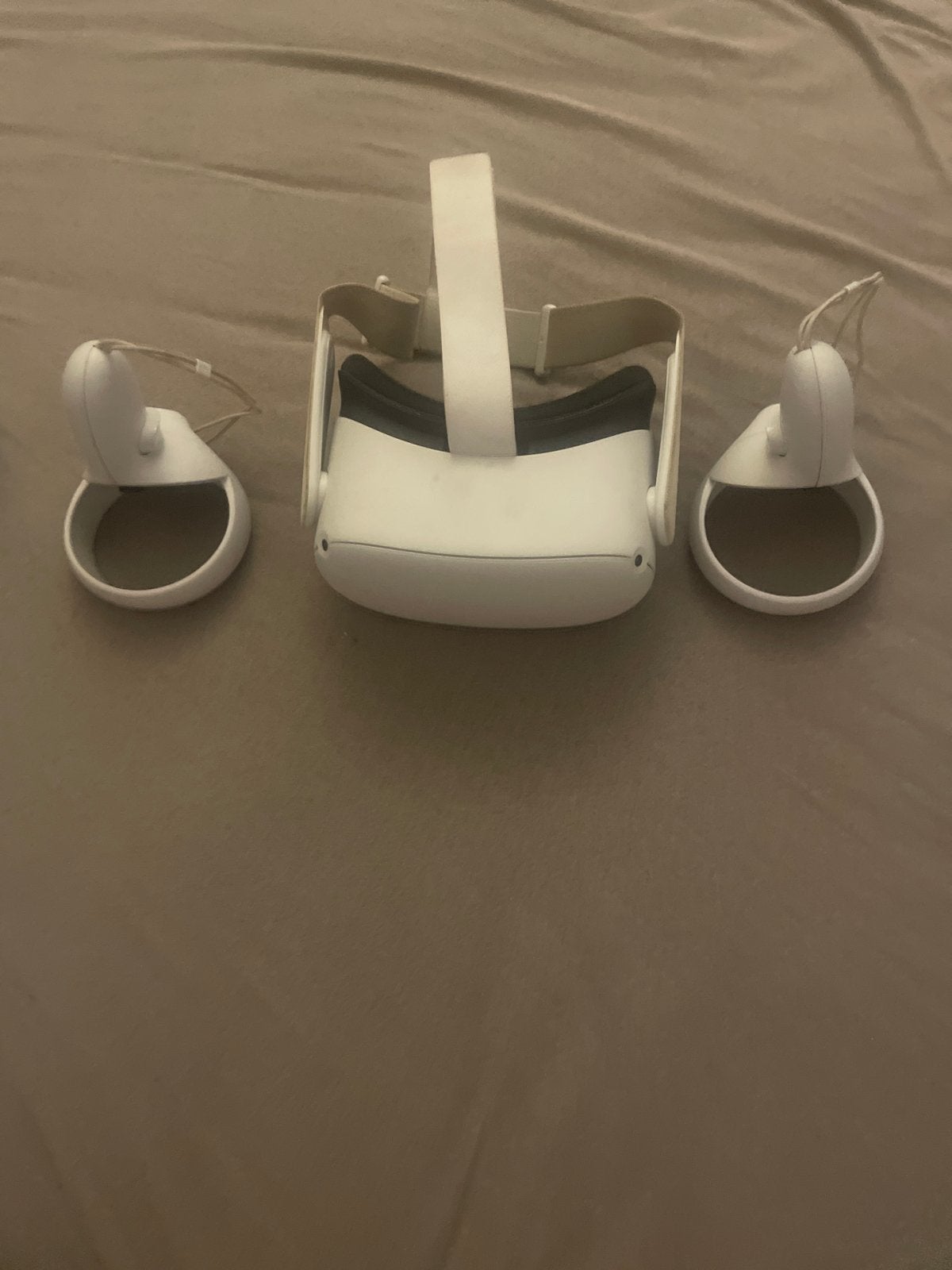 Meta Quest 2 VR-bril met controllers, Ophalen, Gebruikt, VR-bril, Overige platformen