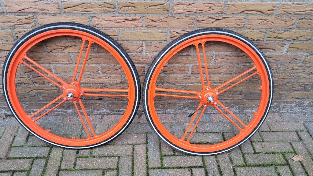 Nieuwe Aluminium wielen met anti lek band, Hobby en Vrije tijd, Overige Hobby en Vrije tijd, Nieuw, Ophalen