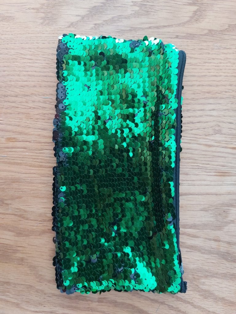 etui met glitters, Diversen, Ophalen of Verzenden, Zo goed als nieuw