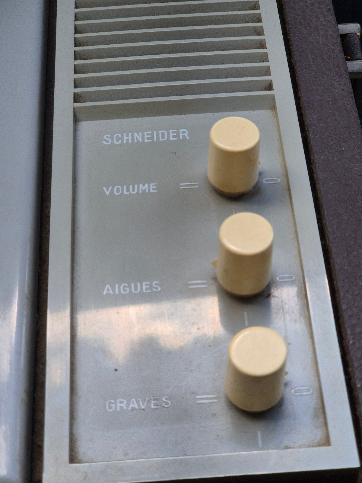 Vintage Schneider Platenspeler - Draagbaar en Compleet, Audio, Tv en Foto, Platenspelers, Gebruikt, Platenspeler, Overige merken