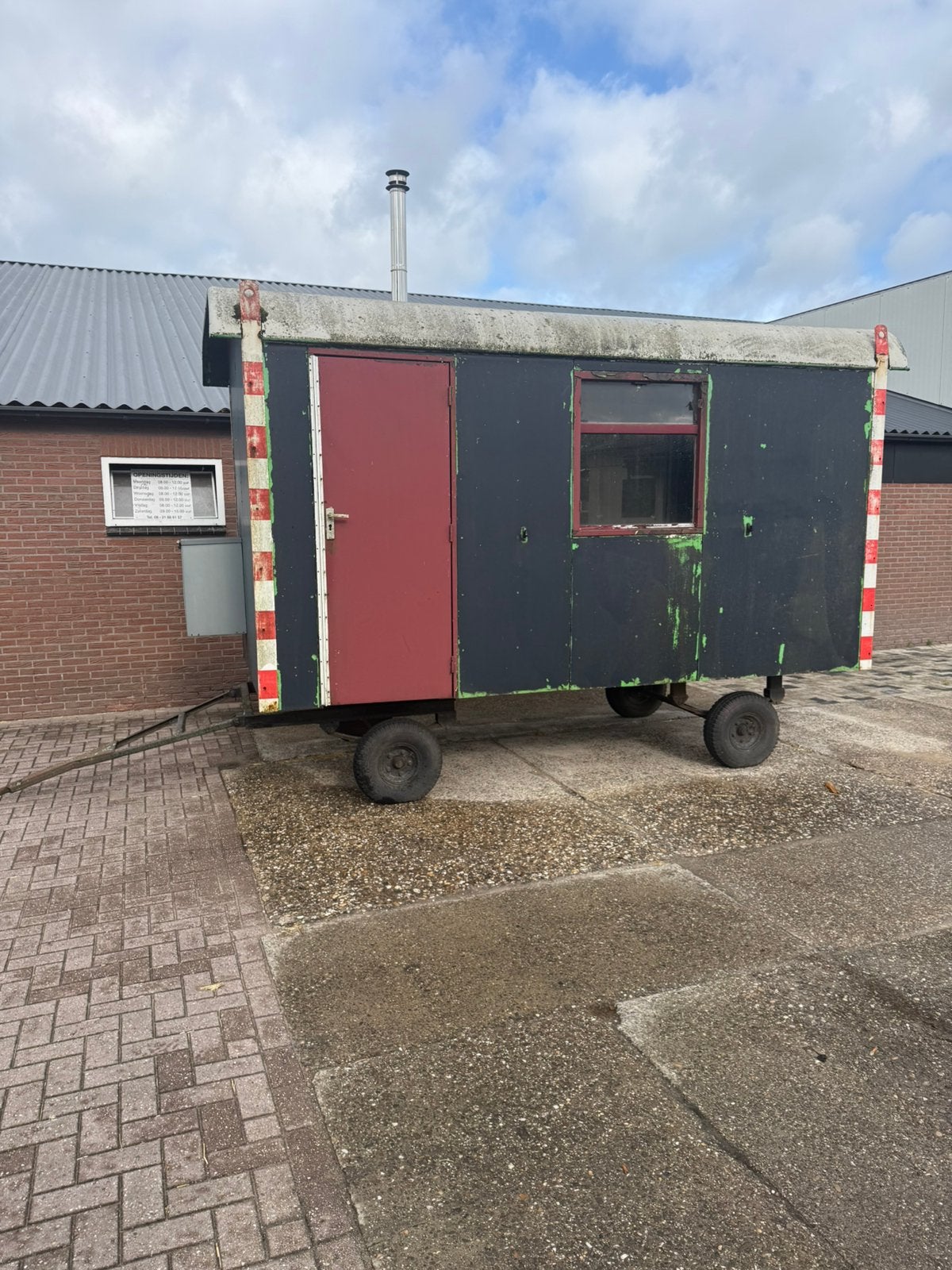Shaft wagen pipo wagen 1000 euro, Doe-het-zelf en Verbouw, Bouwketen en Schaftketen, Ophalen of Verzenden, Zo goed als nieuw