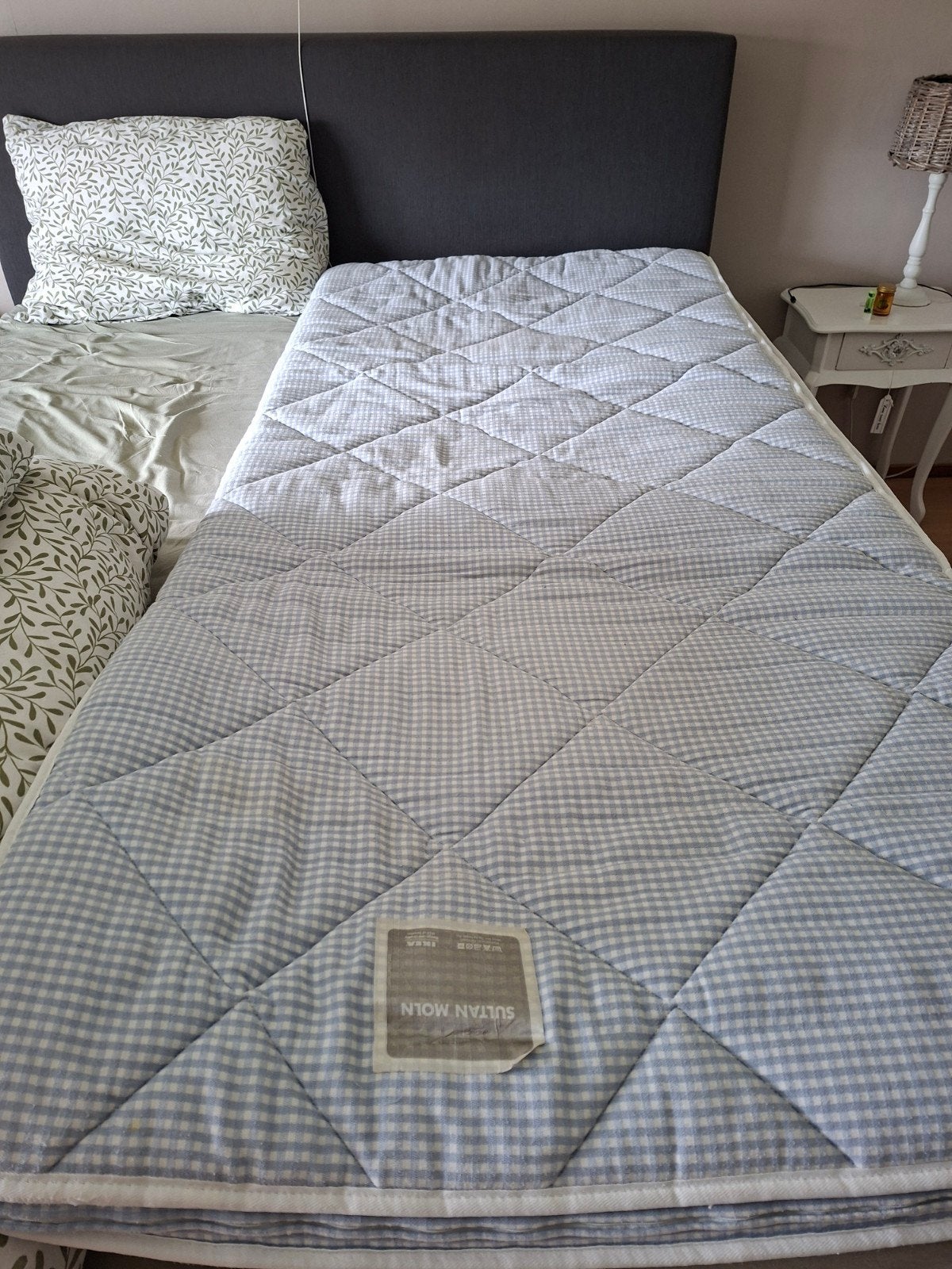 Ikea Sultan Moln topper 90x200 cm, Ophalen, Gebruikt, 90 cm, Eenpersoons