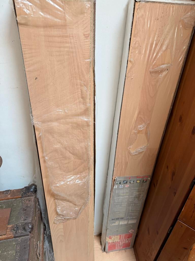 Gratis laminaat - 3 tot 4 m², Ophalen of Verzenden, Gebruikt, Beige, Laminaat