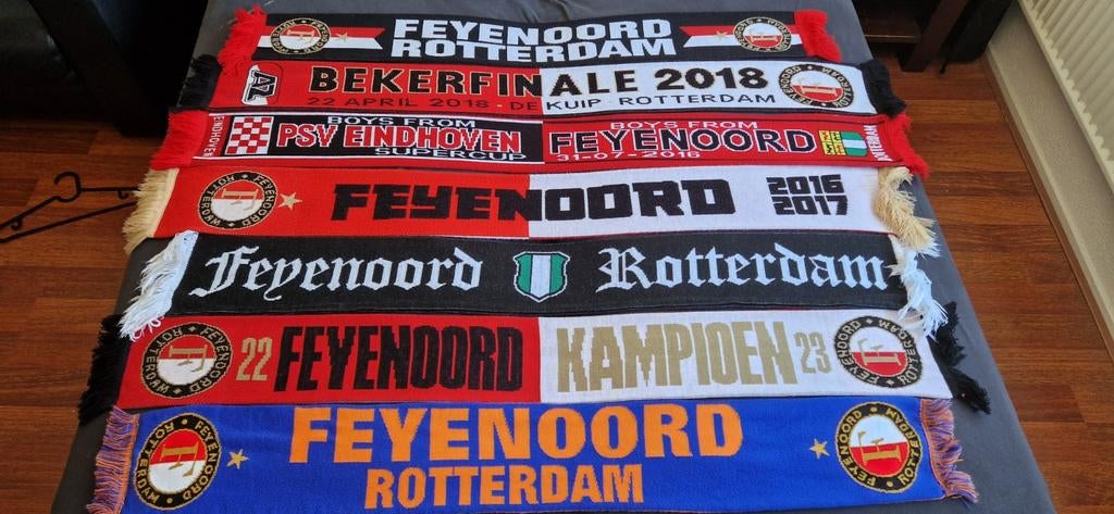 Feyenoord sjaals, Ophalen of Verzenden, Zo goed als nieuw, Feyenoord, Vaantje of Sjaal