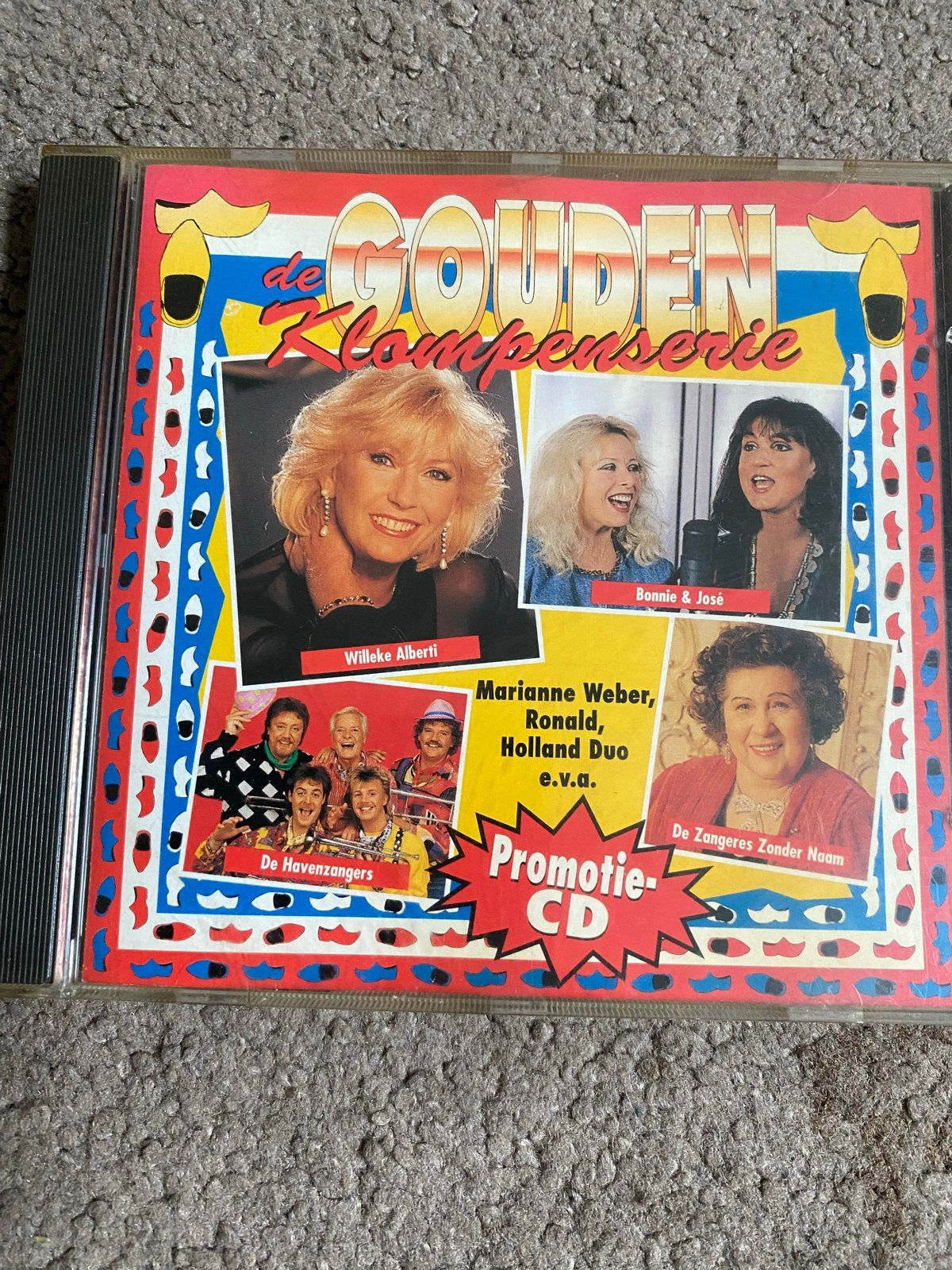 De Gouden Klompserie Promotie CD - Diverse Artiesten, Zo goed als nieuw, Verzamelalbum, Inclusief doosje, Schlager