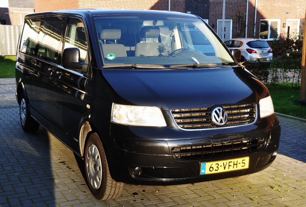 Volkswagen Caravelle 2.5ltr. diesel 130pk, lange wielbasis, Auto's, Voorwielaandrijving, Stof, 2000 kg, Volkswagen