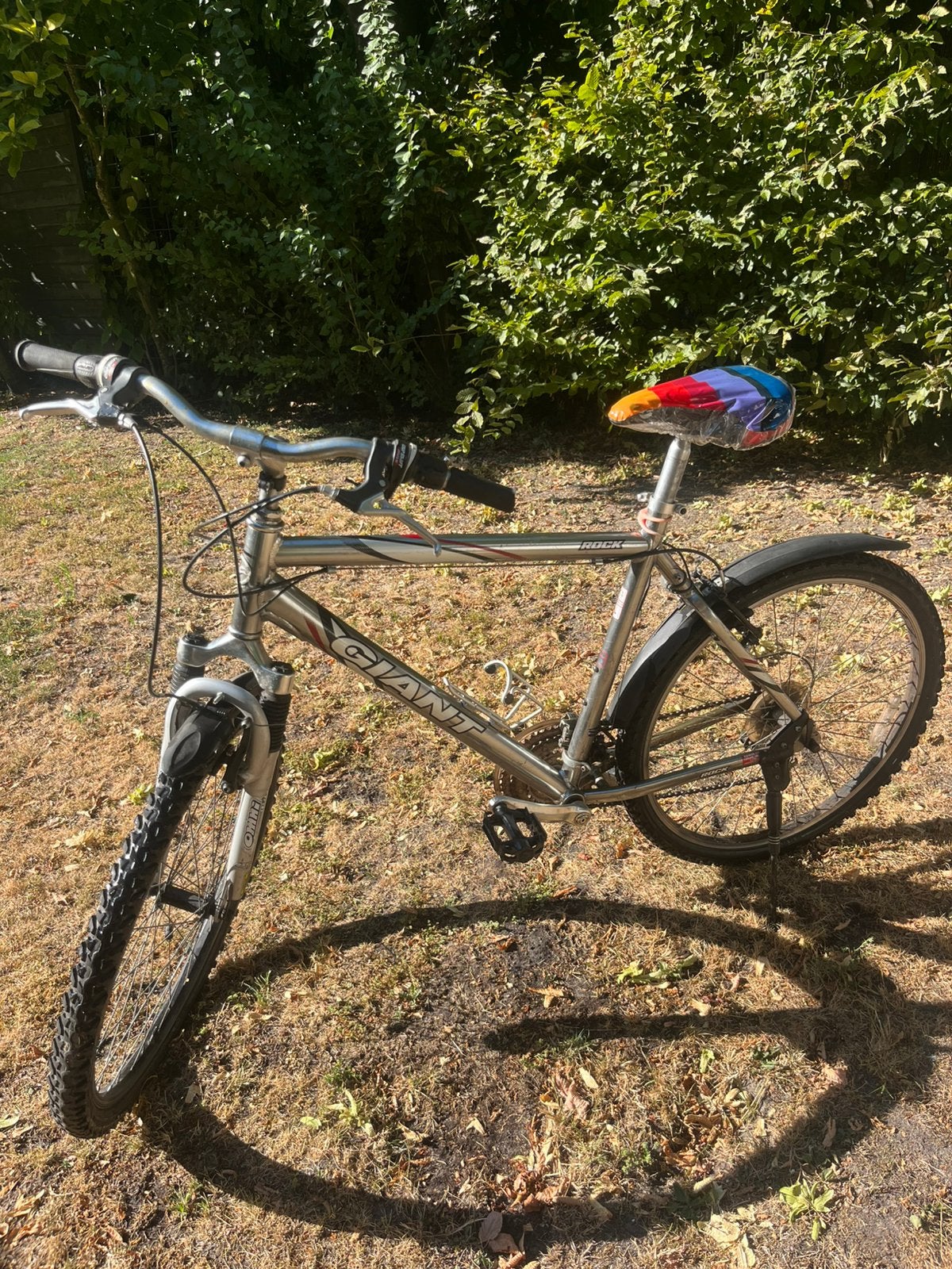 Giant mountain bike, 24 inch of meer, Gebruikt, Staal, Velgrem