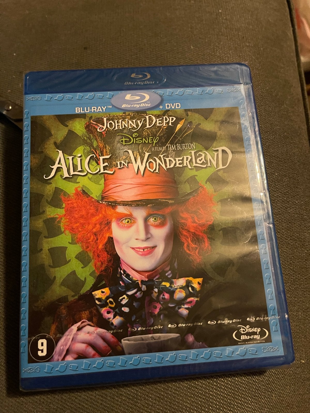 Alice in Wonderland Blu-ray + DVD (Nieuw in verpakking), Avontuur, Inclusief DVD, Nederlands, Film