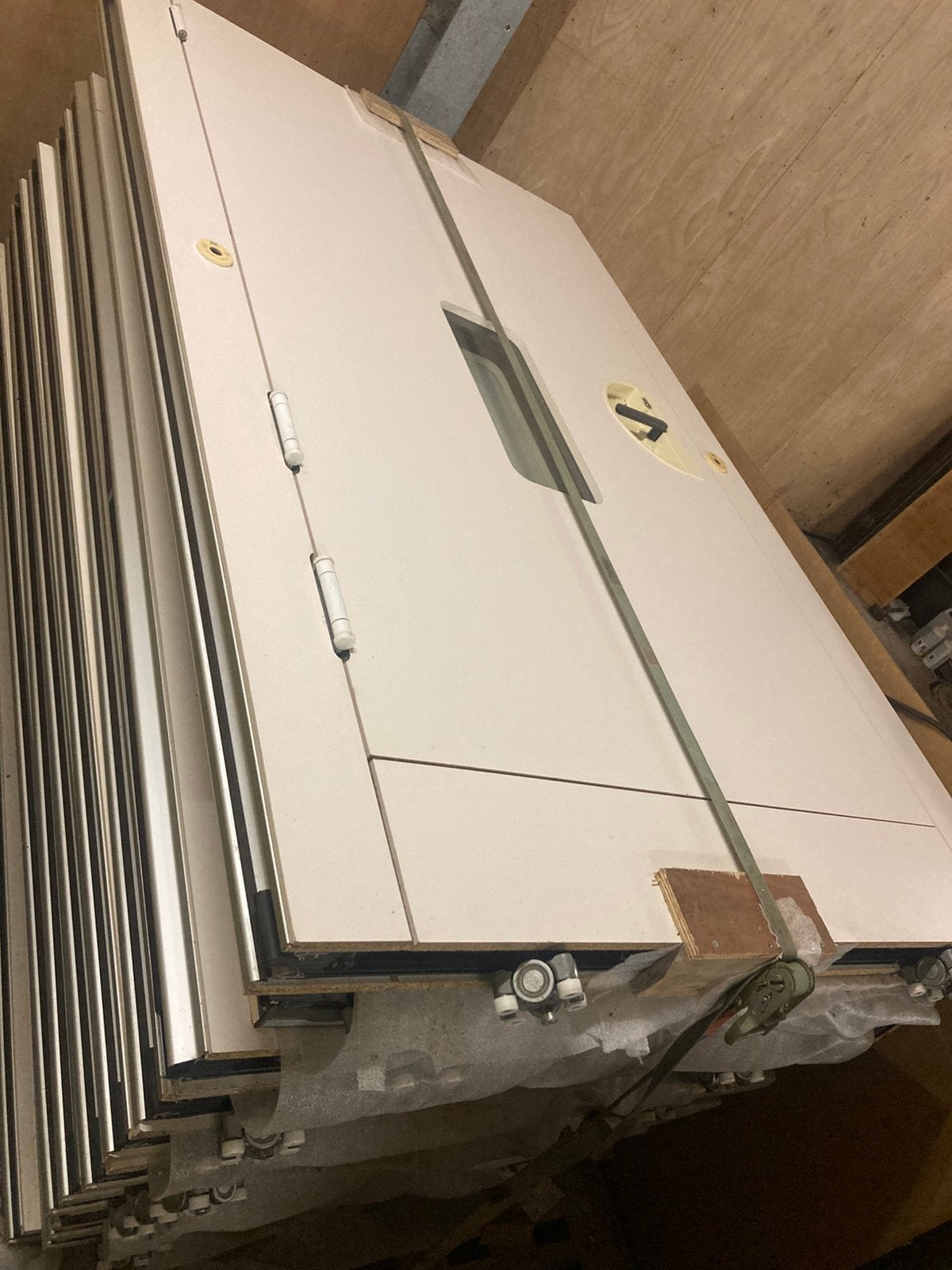 Scheidingswand panelen, Ophalen, Gebruikt